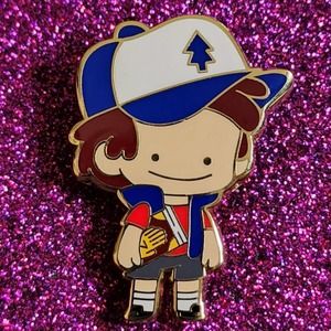 Dipper Pines Gravity Falls Hard Enamel Pin